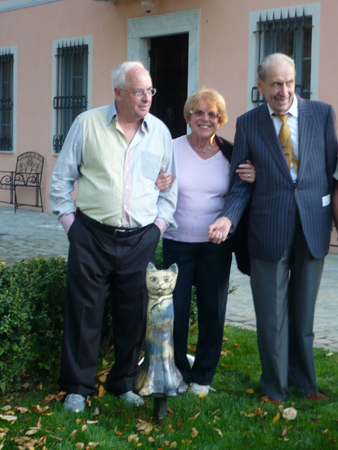 2011 - &quot;Il gatto&quot; in mostra permanente a Villa degli aceri (Carcare - SV)